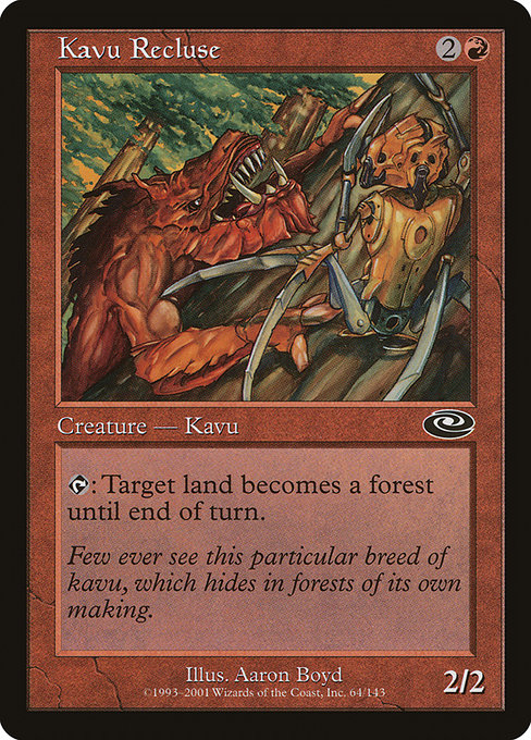 Kavu Recluse - Planeshift Common Card