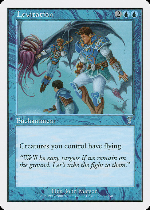 Levitation - Seventh Edition Uncommon Card