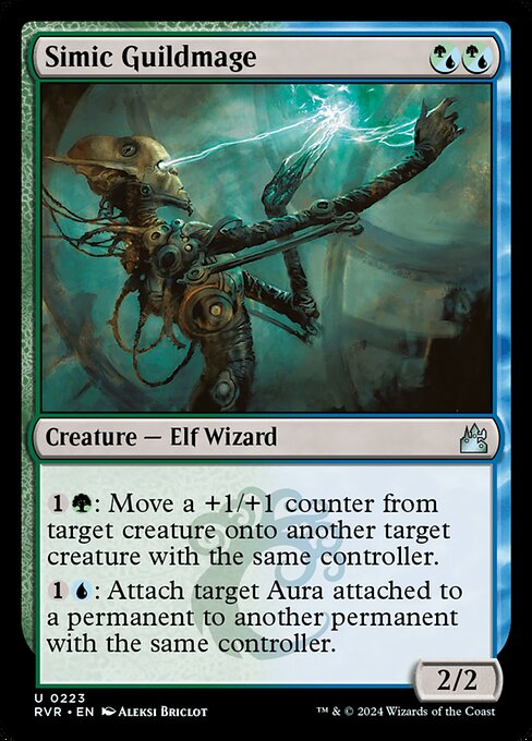 Simic Guildmage - Ravnica Remastered Uncommon Card