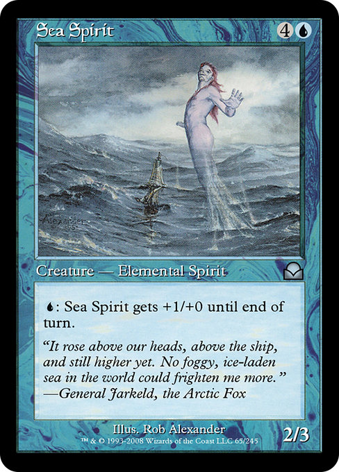 Sea Spirit - Masters Edition II Uncommon Card