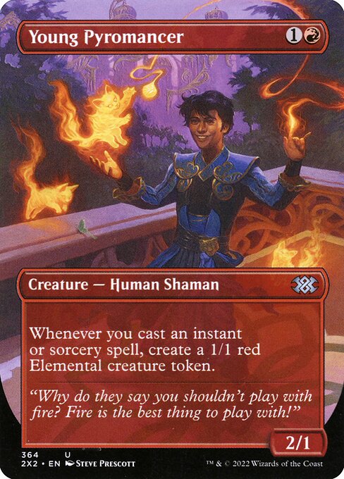 Young Pyromancer - Double Masters 2022 Uncommon Card