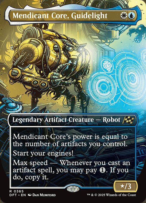 Mendicant Core, Guidelight - Aetherdrift Rare Card