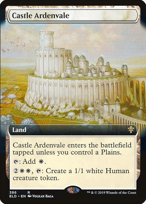 Castle Ardenvale - Throne of Eldraine Rare Card