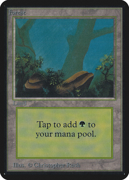 Forest - Limited Edition Alpha Common Card