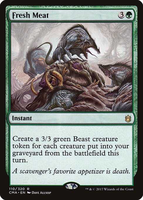 Fresh Meat - Commander Anthology Rare Card