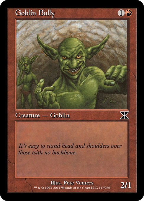 Goblin Bully - Masters Edition IV Common Card