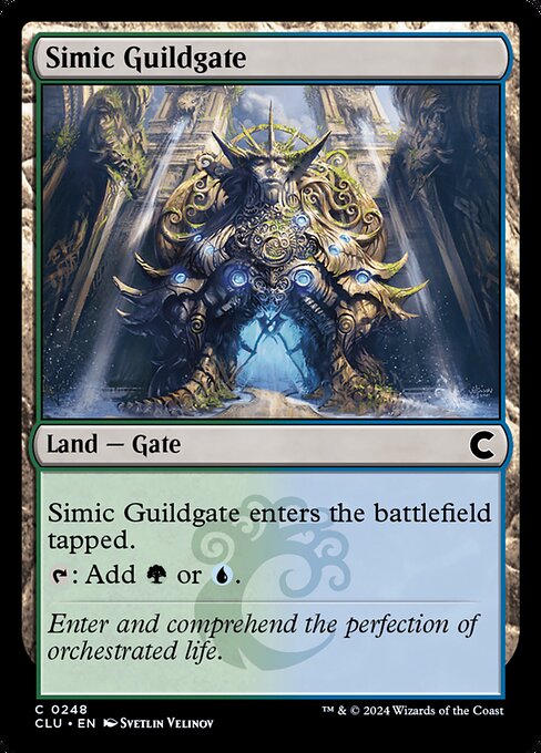 Simic Guildgate - Ravnica: Clue Edition Common Card
