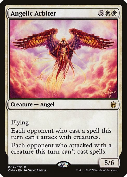 Angelic Arbiter - Commander Anthology Rare Card
