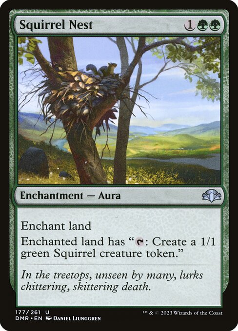 Squirrel Nest - Dominaria Remastered Uncommon Card