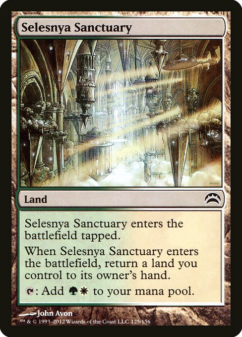 Selesnya Sanctuary - Planechase 2012 Common Card