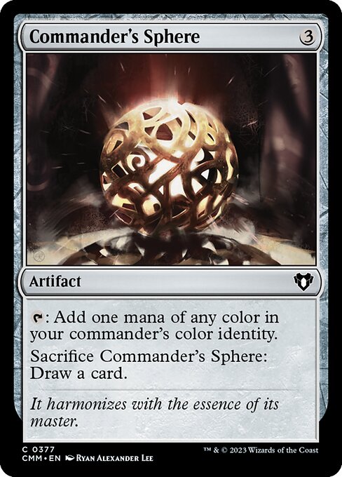 Commander's Sphere - Commander Masters Common Card