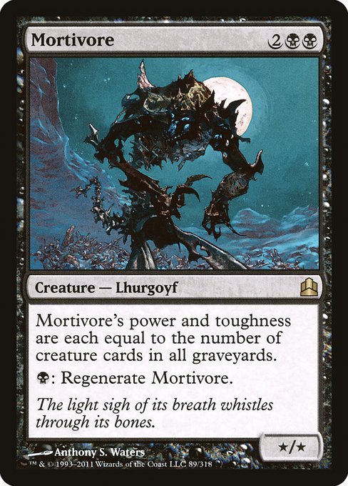 Mortivore - Commander 2011 Rare Card