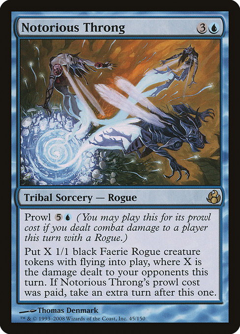 Notorious Throng - Morningtide Rare Card