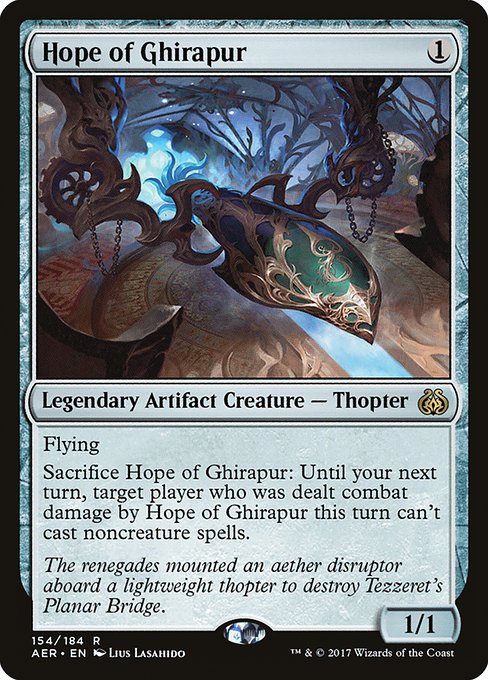 Hope of Ghirapur - Aether Revolt Rare Card