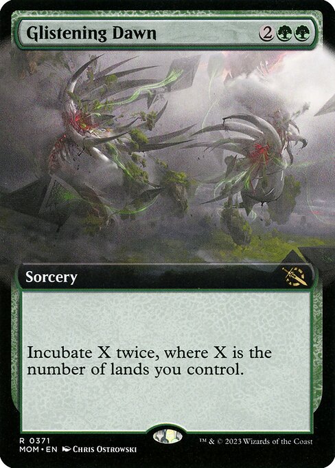 Glistening Dawn - March of the Machine Rare Card