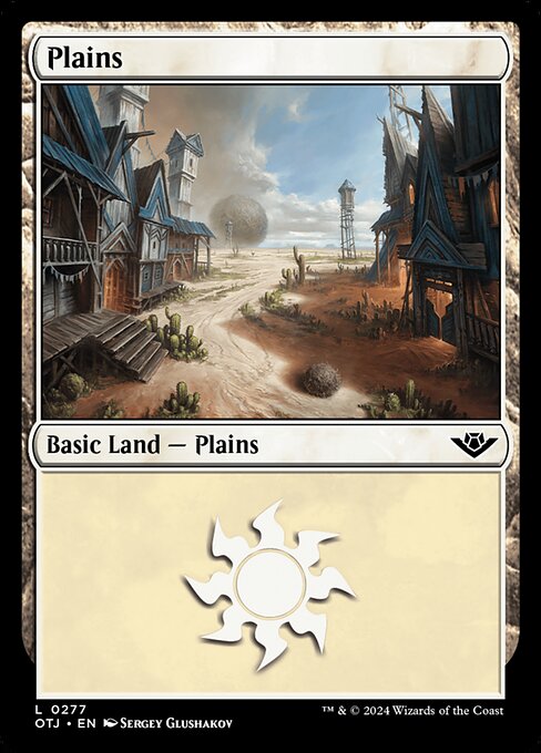 Plains - Outlaws of Thunder Junction Common Card