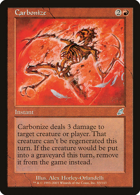 Carbonize - Scourge Uncommon Card