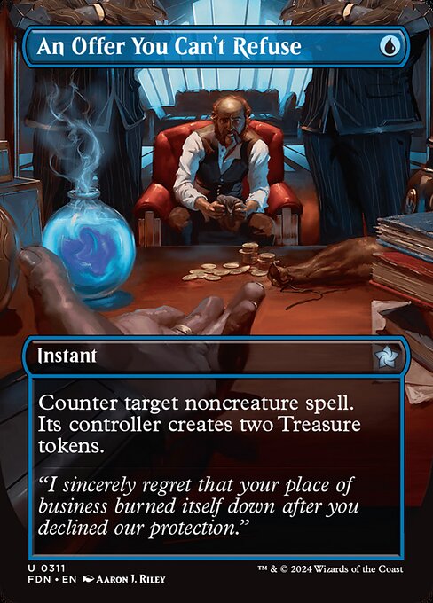 An Offer You Can't Refuse - Foundations Uncommon Card