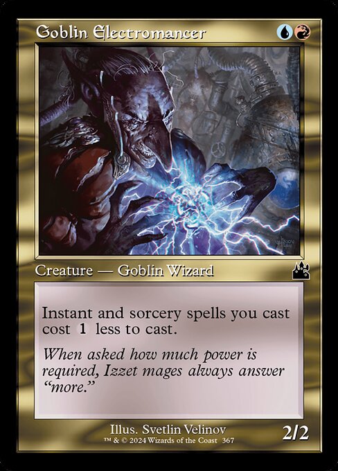 Goblin Electromancer - Ravnica Remastered Common Card