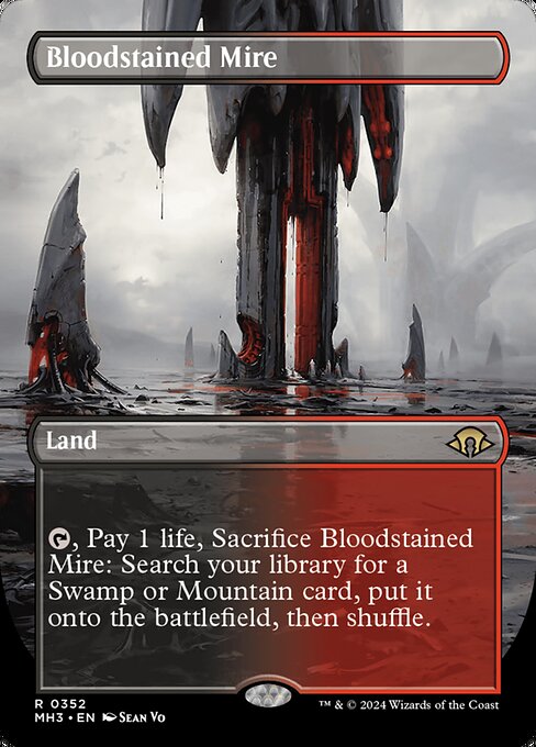 Bloodstained Mire - Modern Horizons 3 Rare Card