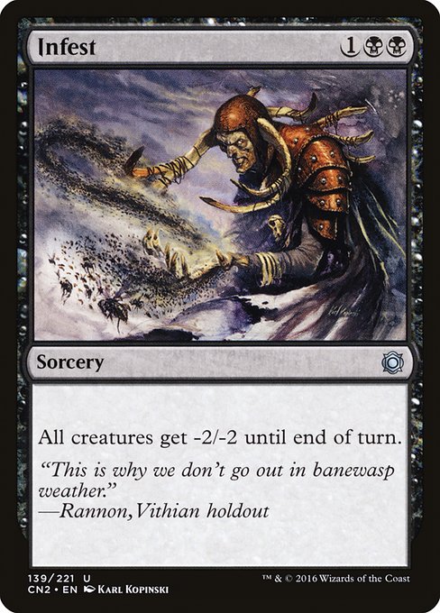 Infest - Conspiracy: Take the Crown Uncommon Card