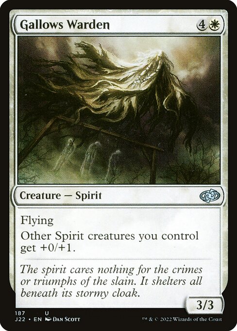 Gallows Warden - Jumpstart 2022 Uncommon Card