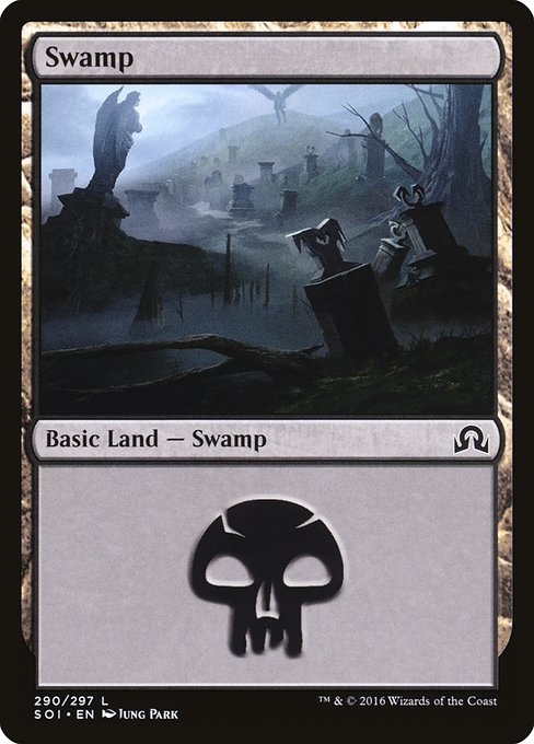 Swamp - Shadows over Innistrad Common Card