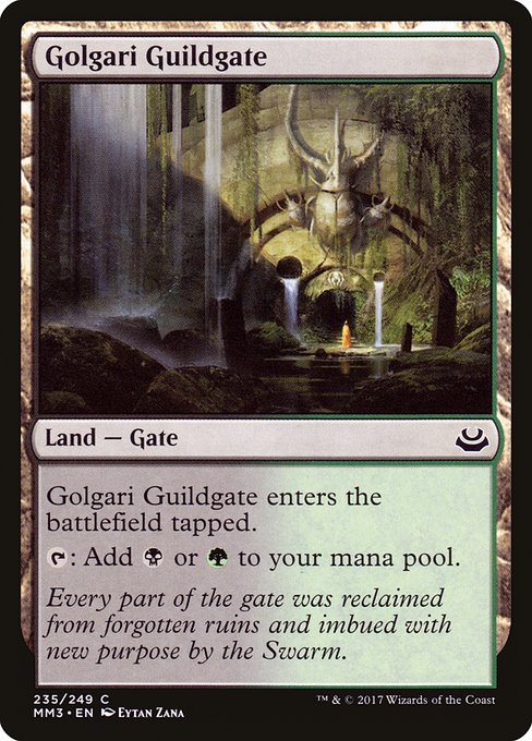 Golgari Guildgate - Modern Masters 2017 Common Card
