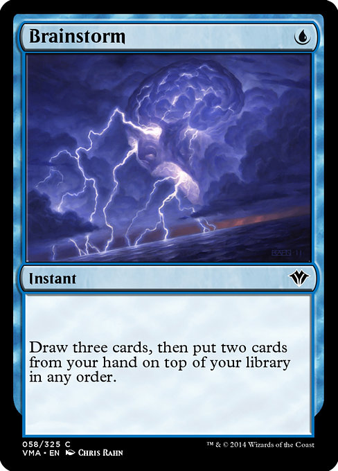 Brainstorm - Vintage Masters Common Card