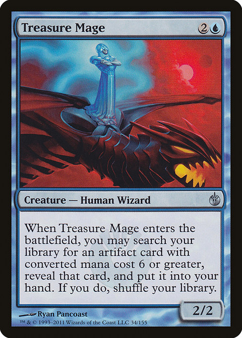 Treasure Mage - Mirrodin Besieged Uncommon Card