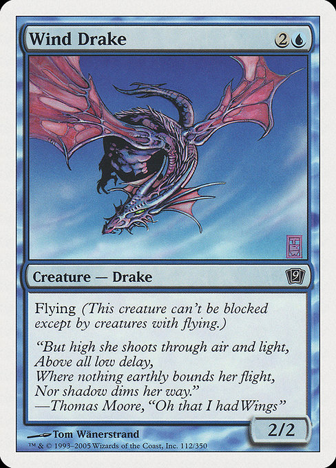 Wind Drake - Ninth Edition Common Card
