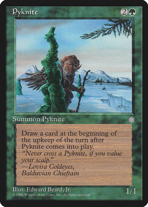 Pyknite - Ice Age Common Card