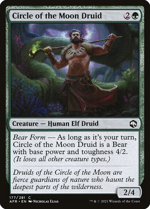 Circle of the Moon Druid - Adventures in the Forgotten Realms Common Card