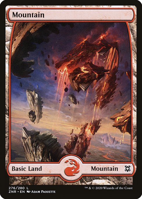 Mountain - Zendikar Rising Common Card