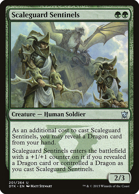 Scaleguard Sentinels - Dragons of Tarkir Uncommon Card