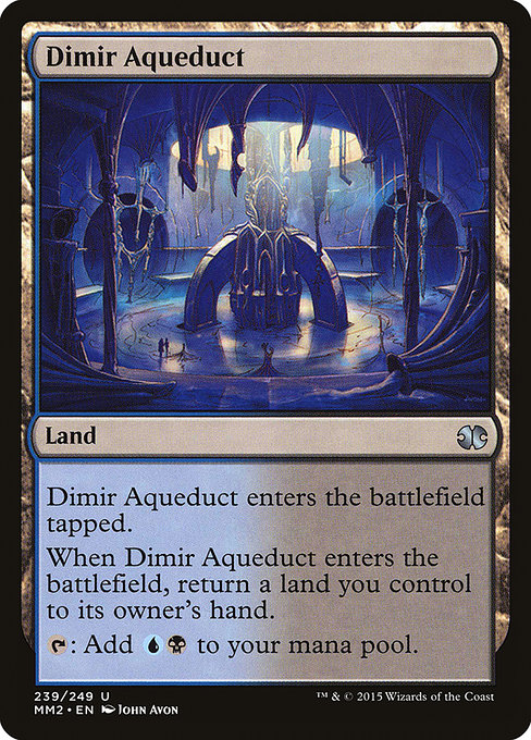 Dimir Aqueduct - Modern Masters 2015 Uncommon Card
