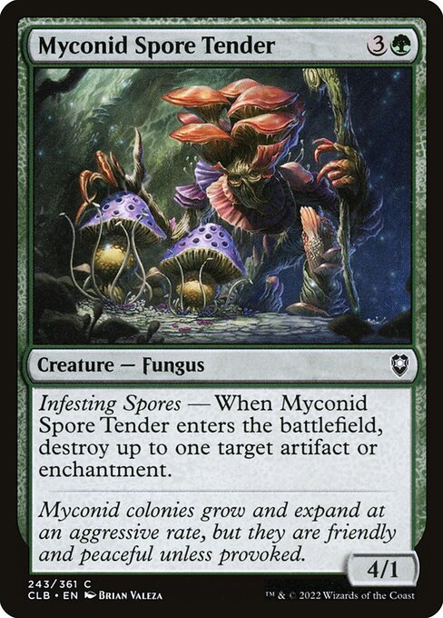 Myconid Spore Tender - Commander Legends: Battle for Baldur's Gate Common Card
