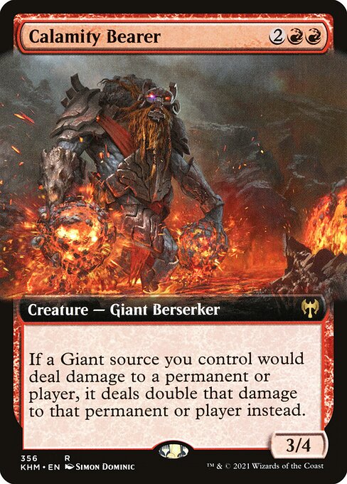 Calamity Bearer - Kaldheim Rare Card