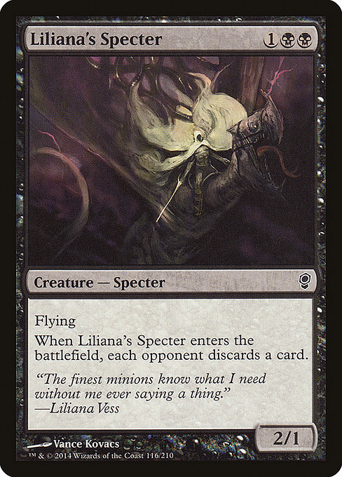 Liliana's Specter - Conspiracy Common Card