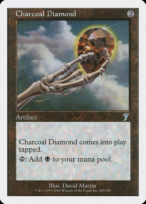 Charcoal Diamond - Seventh Edition Uncommon Card
