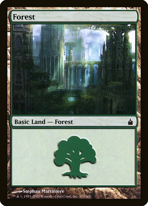 Forest - Ravnica: City of Guilds Common Card