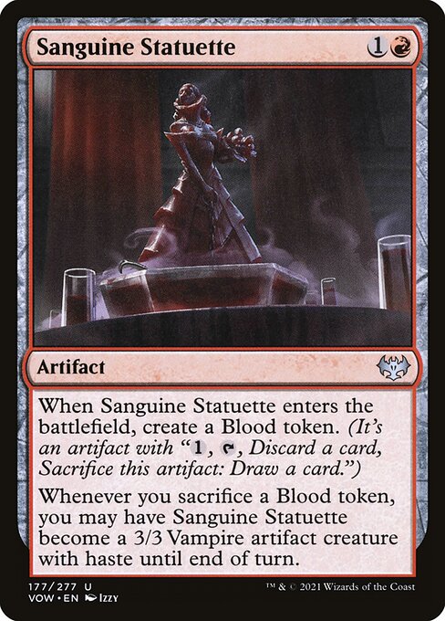 Sanguine Statuette - Innistrad: Crimson Vow Uncommon Card