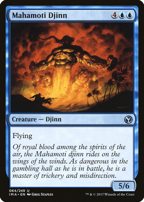 Mahamoti Djinn - Iconic Masters Uncommon Card