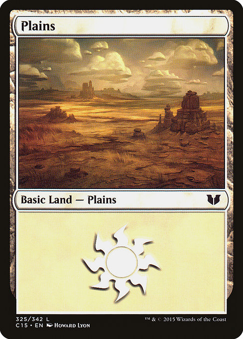 Plains - Commander 2015 Common Card