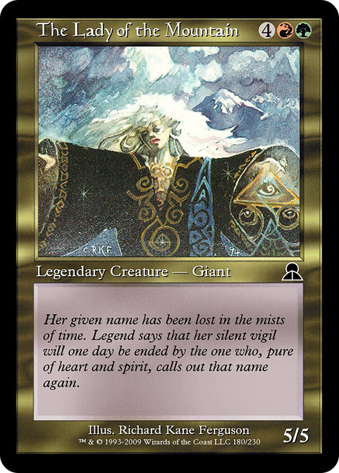 The Lady of the Mountain - Masters Edition III Common Card