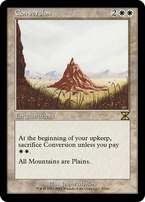 Conversion - Masters Edition IV Rare Card