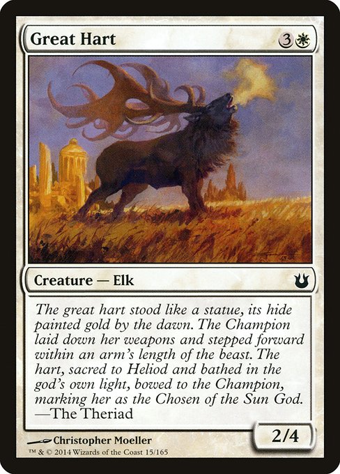 Great Hart - Born of the Gods Common Card