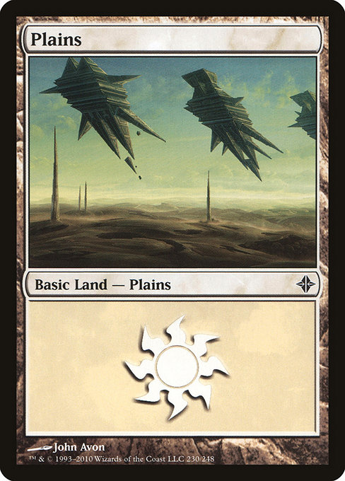 Plains - Rise of the Eldrazi Common Card