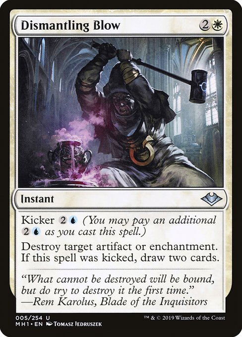 Dismantling Blow - Modern Horizons Uncommon Card
