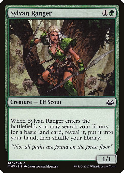 Sylvan Ranger - Modern Masters 2017 Common Card